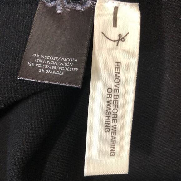 NWT Ann Taylor Off Shoulder Dress Sweater in Black XL - Picture 7 of 13